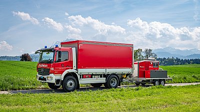 Materialfahrzeug Mercedes