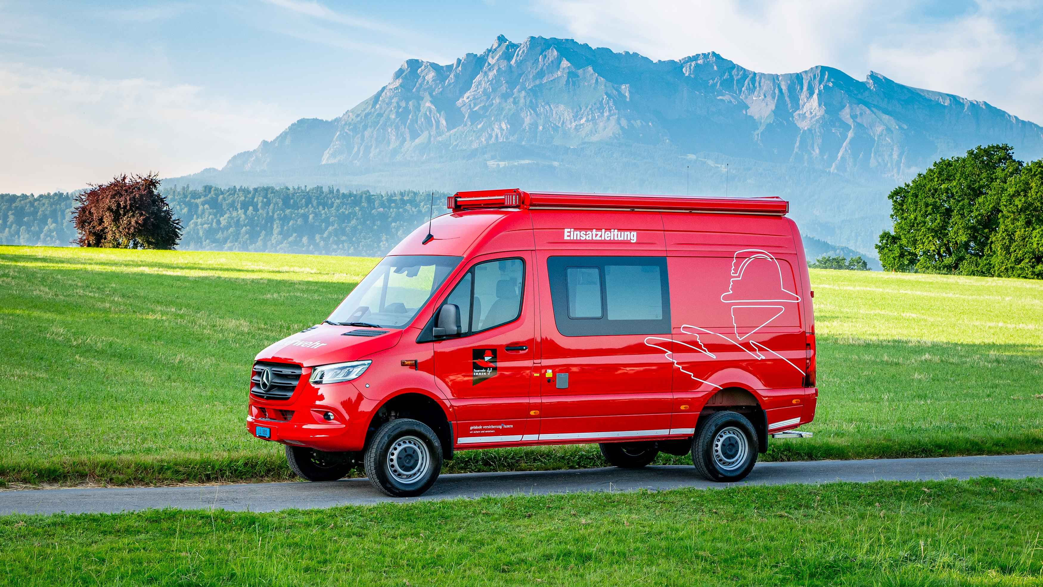 Einsatzleitfahrzeug Mercedes